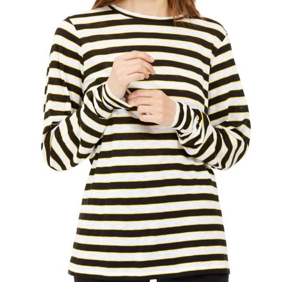 MICHAEL Michael Kors Tops - Michael Michael Kors Striped Long Sleeve Shirt NWT